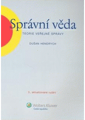 Správní věda, Hendrych, Dušan, 1927-2021              