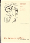 Publicistika (1933-1938), Seifert, Jaroslav, 1901-1986